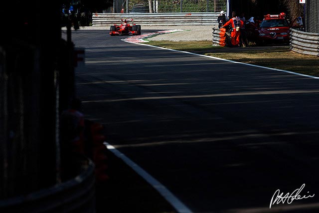 Kimi Raikkonen en el GP de Italia 2009 Kimi Raikkonen en el GP de Italia 2009