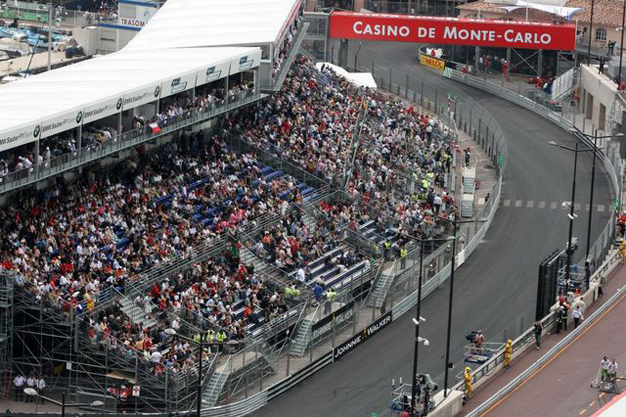 Tribunas T1 y T2 Monaco