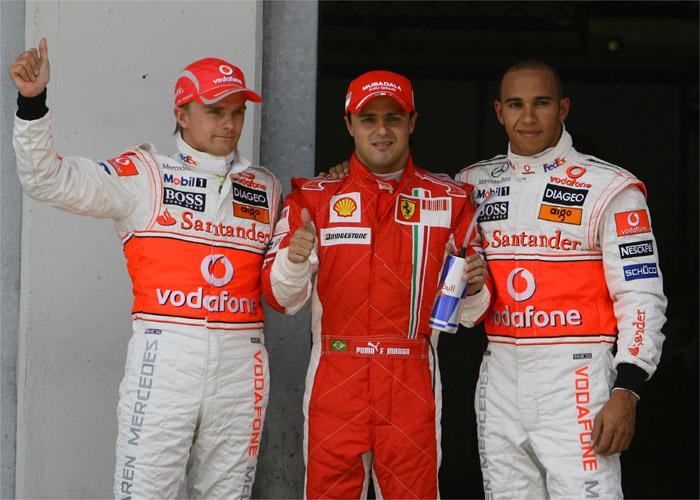 Podio Podium Gran Premio de Turquía 2008 - Formula 1 - Formula F1