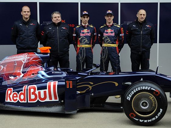 Presentación del Toro Rosso STR4 (Sebastian Buemi y Sebastian Bourdais)