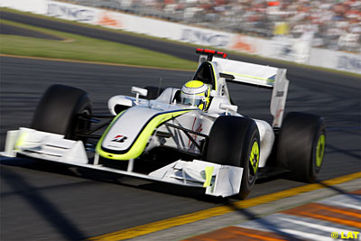 Button, con el Brawn GP, directo a por el triunfo