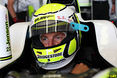 Button en el GP de España de 09