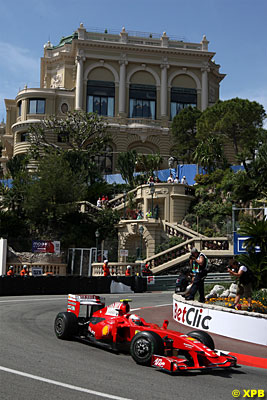 Siempre es un placer ver rodar un F1 por las calles de Mónaco