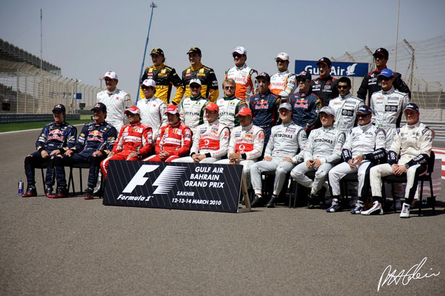 Pilotos de Fórmula 1 del 2010