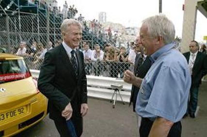 Max Mosley y Charlie Whiting