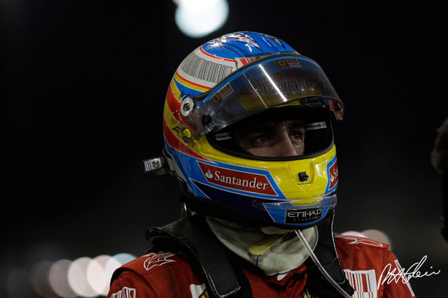 Fernando Alonso tras el GP de Abu Dhabi 2010