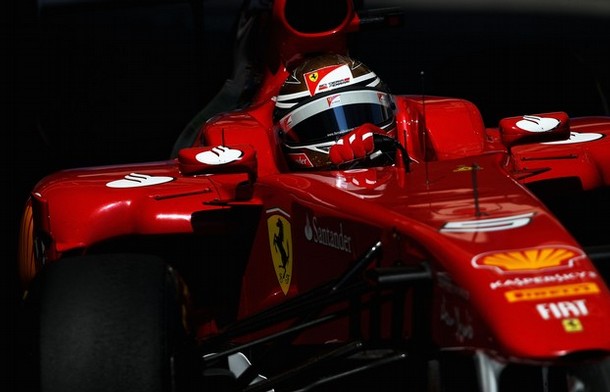 Fernando Alonso durante los entrenamientos del GP de Mónaco 2011