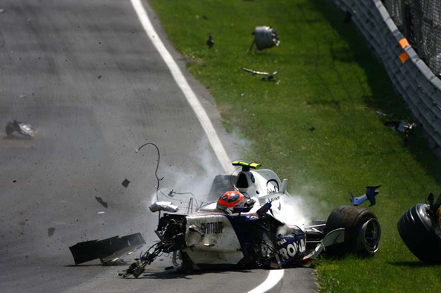 Accidente Kubica GP Canadá 2007