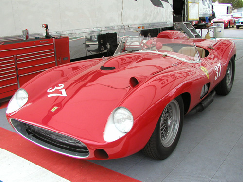 Modelo como el que condujo Portago en la Mille Miglia Modelo como el que condujo Portago en la Mille Miglia
