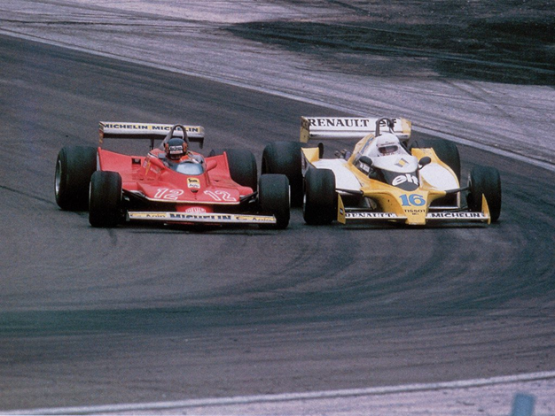 Mítico duelo Villeneuve-Arnoux