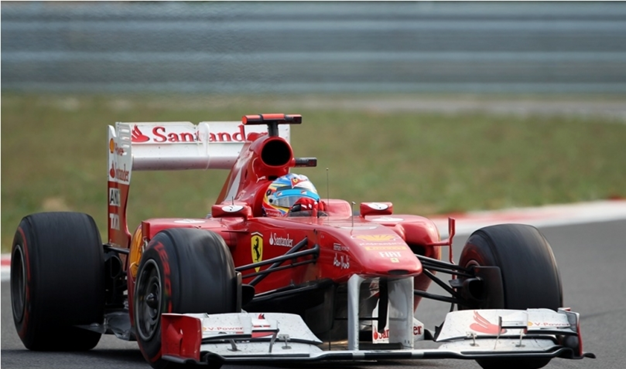 Gran carrera de Alonso en Corea 2011