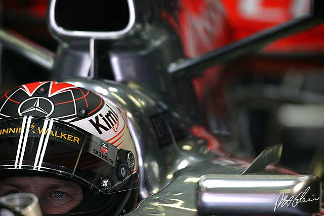 Raikkonen en su etapa con McLaren