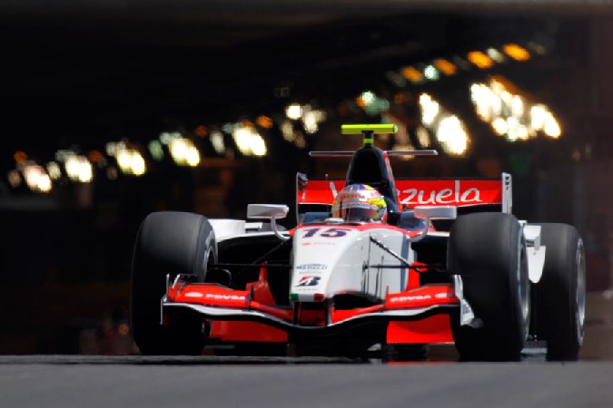 Pastor Maldonado en la GP2