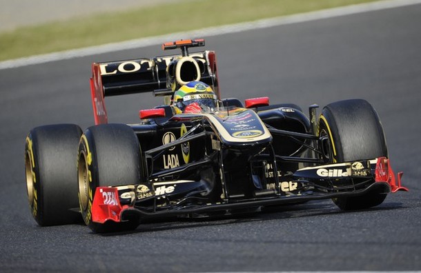 Bruno Senna durante la calificación del GP de Japón 2011