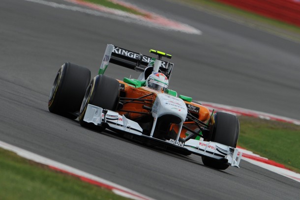 Paul di Resta en la calificación del GP de Gran Bretaña 2011