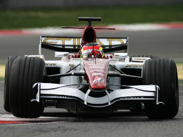 Roldan con el Force India en 2007