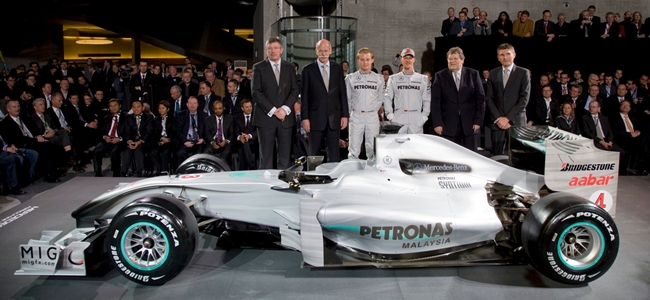 Mercedes GP Petronas, 2010, W01