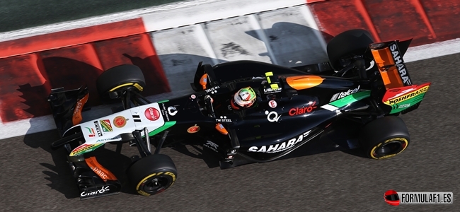 Sergio Perez, Force India, 2014