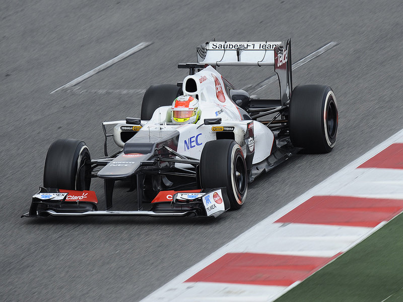 Sergio Perez en 2012