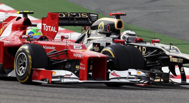 Preciosa remontada de Raikkonen. GP Bahréin 2012