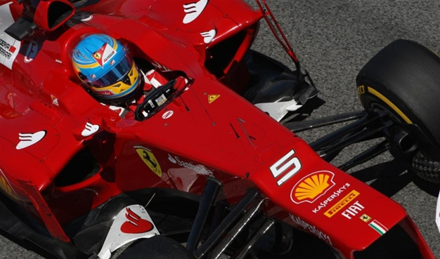 Alonso, segundo en Barcelona. GP España 2012