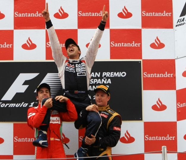 Maldonado. GP España 2012