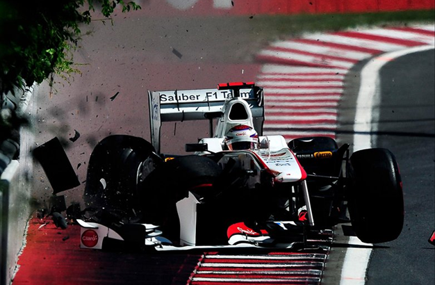 K. Kobayashi en Sauber. GP Canadá 2011