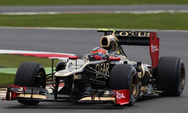 Grosjean sexto, GP Gran Bretaña 2012.