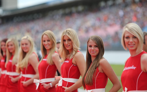 Pit-Girls. GP Alemania 2012