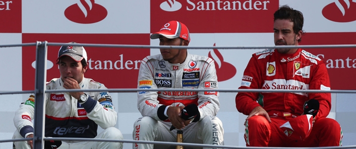Los tres pilotos realizaron una excelente carrera en Monza