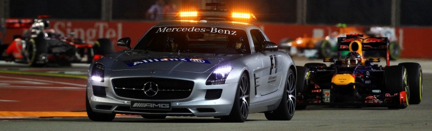 Safety Car GP Singapur 2012