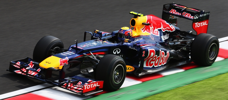 Mark Webber Calificación GP de Japón 2012