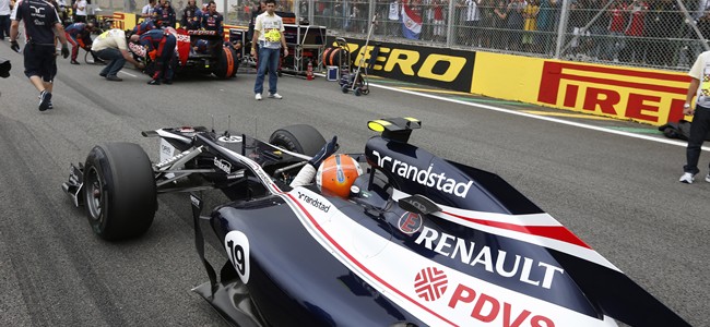 Bruno Senna GP de Brasil 2012