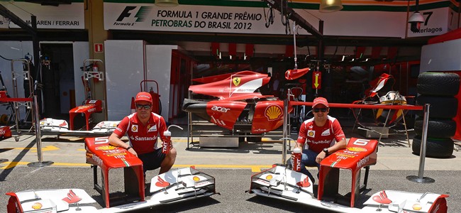 Fernando Alonso y Felipe Massa 