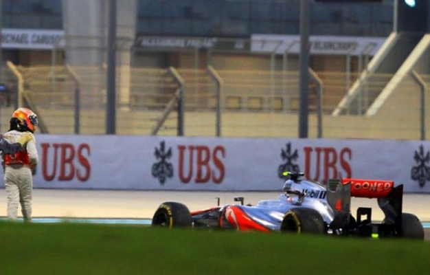 Hamilton. GP Abu Dabi 2012