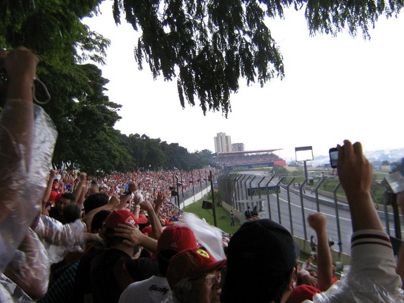 Ambiente en el Circuito de Interlagos