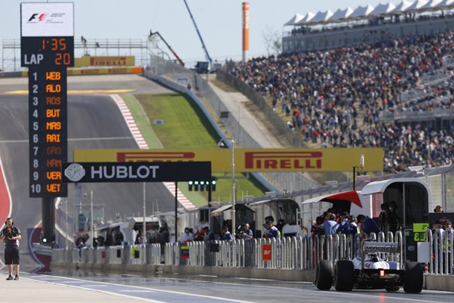 Pastor Maldonado GP EEUU 2012 F1