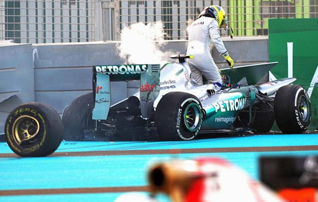 Rosberg. GP Abu Dabi 2012