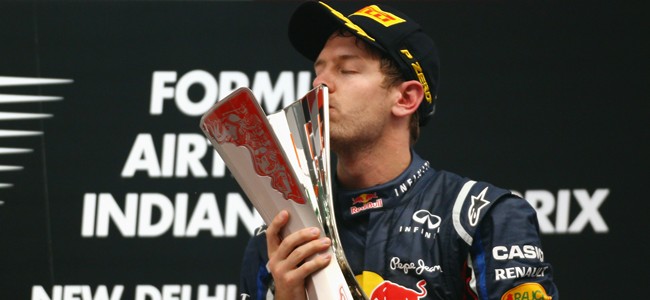 Sebastian Vettel GP India 2012