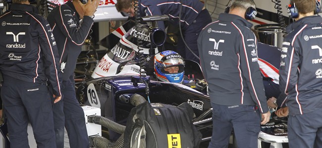 Valtteri Bottas Williams 2012