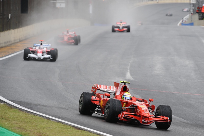 Felipe Massa en Interlagos 2008