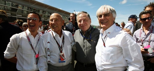 Bernie Ecclestone and Jean Todt F1