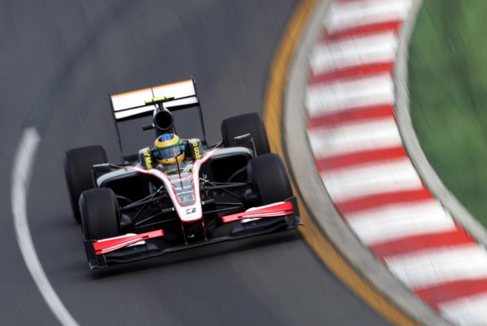 Bruno Senna durante el GP de Australia 2010