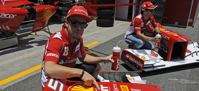 Fernando Alonso, Felipe Massa, GP de Brasil 2012