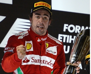 Fernando Alonso, GP Abu Dabi 2012