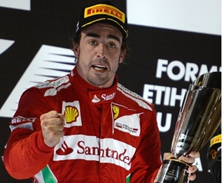 Fernando Alonso, GP Abu Dabi 2012