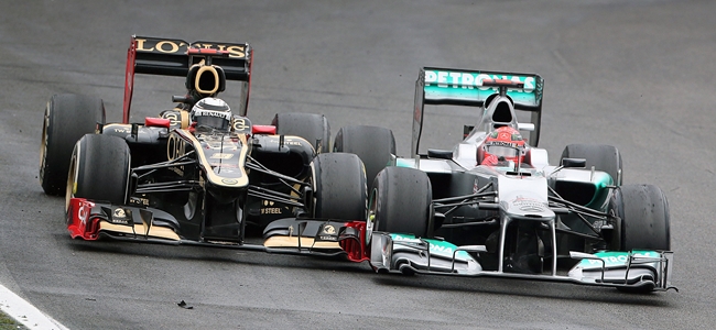 Michael Schumacher, Kimi Räikkönen, Brasil 2012