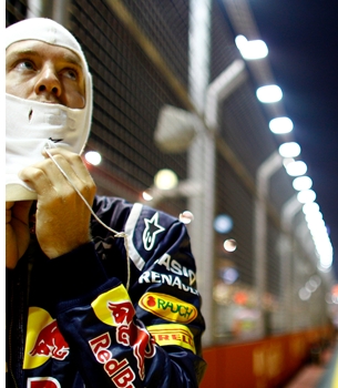 Sebastian Vettel, GP de Singapur 2012