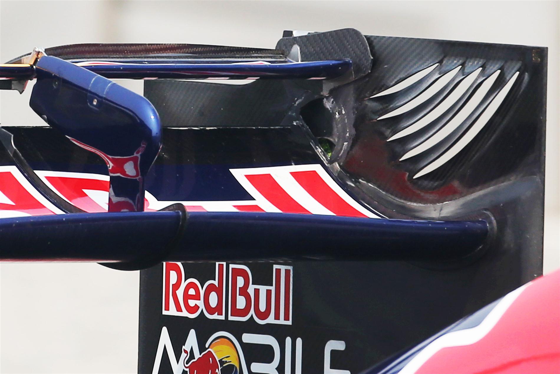 DRS del Red Bull RB8