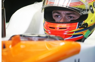 Paul di Resta - Belgian Grand Prix - Practice Day - Spa Francorchamps, Belgium